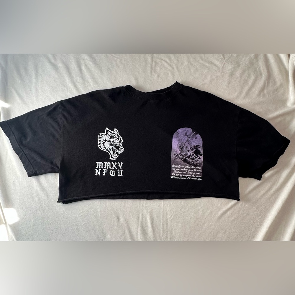 Darc Sport Until Valhalla Destined Premium Oversized Tee (DIY Cropped)
